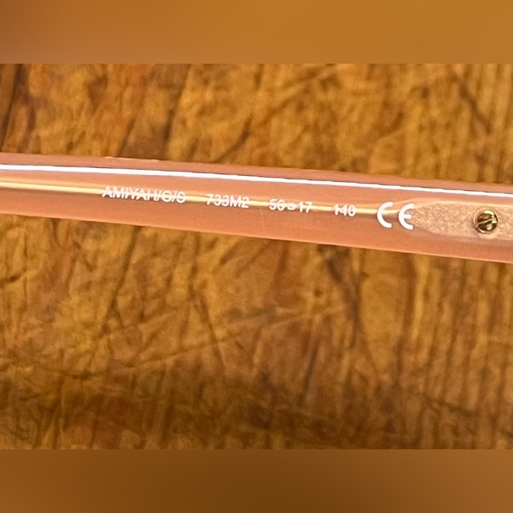 Kate Spade Amiyah Rose Blush Sunglasses NWOT Sold out ! - Picture 8 of 11